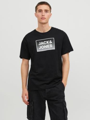 NU 20% KORTING: Jack & Jones Shirt met korte mouwen JJSTEEL TEE SS CRE...