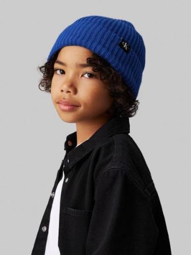 NU 20% KORTING: Calvin Klein Beanie MONOGRAM RIB BEANIE