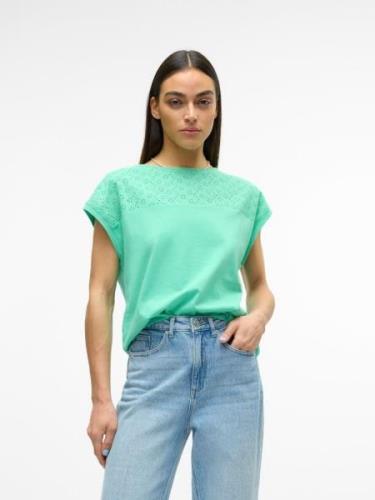 Vero Moda Shirt met korte mouwen VMKAYA SS O-NECK TOP JRS GA