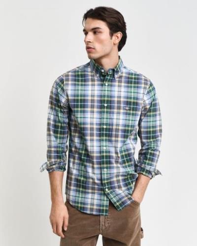 Gant Geruit overhemd REG POPLIN TARTAN CHECK SHIRT