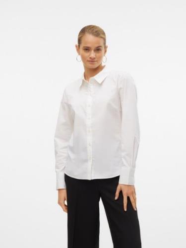 Vero Moda Klassieke blouse VMANNA LS FITTED SHIRT WVN GA NOOS