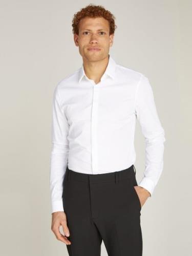 Calvin Klein Overhemd met lange mouwen POPLIN HP EXTRA SLIM SHIRT