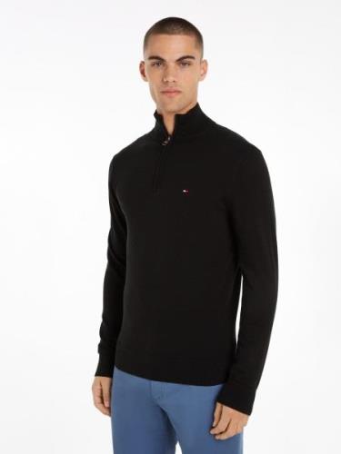 Tommy Hilfiger Schipperstrui ESSENTIAL COTTON ZIP MOCK