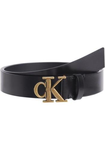 Calvin Klein Leren riem MONO PLAQUE LTHR BELT 30MM