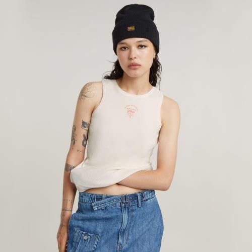 NU 20% KORTING: G-Star RAW Shirttop Racerback ribbed slim tank top wmn