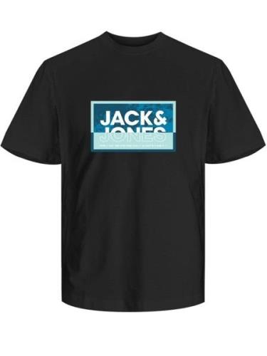 NU 20% KORTING: Jack & Jones T-shirt JCOLOGAN SUMMER PRINT TEE CREW NE...