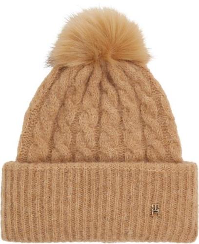 NU 20% KORTING: Tommy Hilfiger Beanie TH TIMELESS BEANIE CABLE