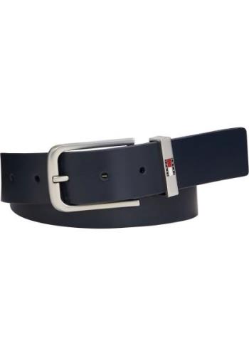 NU 20% KORTING: TOMMY JEANS Leren riem TJM Elevated Flag 3.5 cm