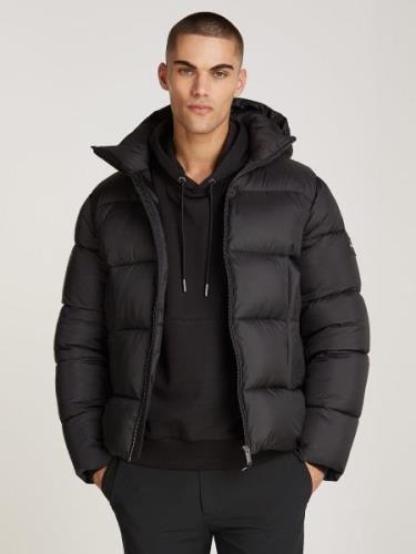 NU 20% KORTING: Calvin Klein Outdoorjack HOODED QUILT PUFFER MW