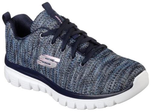 Skechers Sneakers Graceful - Twisted Fortune met memory foam, vrijetij...