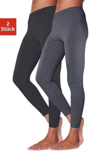 NU 20% KORTING: vivance active Legging met rubberen tailleband, lounge...