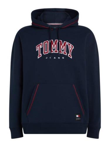 NU 20% KORTING: Tommy Jeans Plus Hoodie TJM RLX VARSITY PIPPING HOOD E...