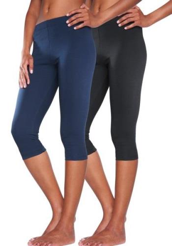 NU 20% KORTING: vivance active Caprilegging met rubberen tailleband, l...