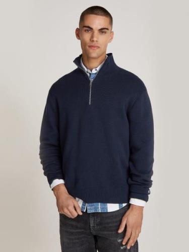 TOMMY JEANS Gebreide trui TJM REG HALF ZIP SWEATER