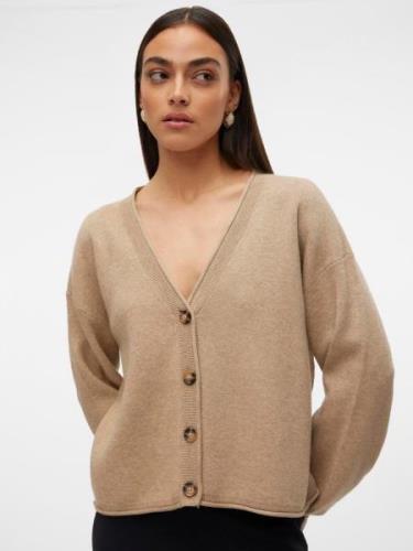 Vero Moda Vest VMGOLD ROLL LS V-NECK CARDIGAN