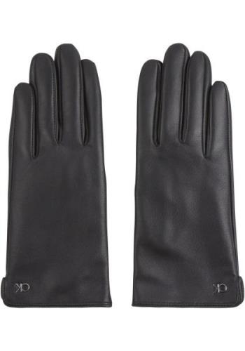 Calvin Klein Leren handschoenen CK METAL LEATHER GLOVES