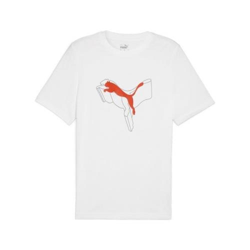 PUMA T-shirt ESS+ LOGO LAB CAT TEE