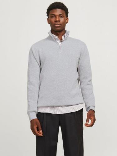 Jack & Jones Schipperstrui JPRBLAMILANO STITCH KNIT HALF ZIP SN