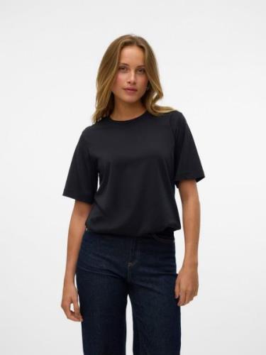 Vero Moda Shirt met korte mouwen VMDEMI SS O-NECK TOP JRS