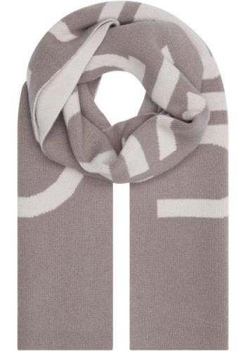 NU 20% KORTING: Calvin Klein Sjaal TWO-TONE KNIT WOOL MIX HW SCARF