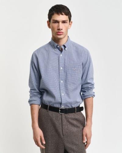 Gant Overhemd met lange mouwen REG POPLIN MICRO GINGHAM SHIRT