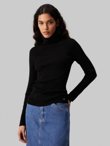 Calvin Klein Coltrui WOVEN LABEL ROLL NECK SWEATER