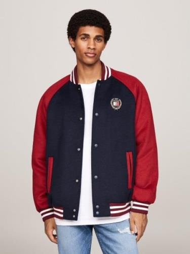 TOMMY JEANS Bomberjack TJM WOOL BLEND CREST BOMBER