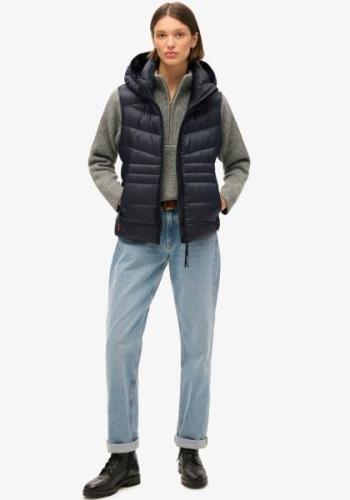 Superdry Bodywarmer HOODED FUJI QUILT PADDED GILET