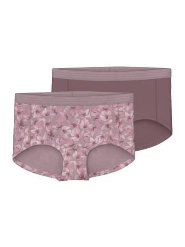 Name It Boxershort NKFHIPSTER 2P MAUVE FLOWER NOOS (set, 2 stuks)