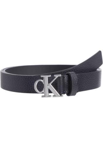 NU 20% KORTING: Calvin Klein Leren riem MONO PLAQUE LTHR BELT 25MM PB