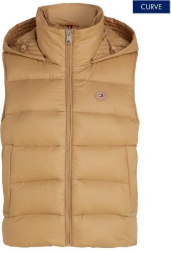 Tommy Hilfiger Curve Bodywarmer CRV CASUAL LW DOWN HOOD VEST