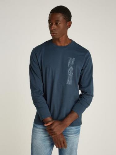 Calvin Klein Shirt met lange mouwen HORIZONTAL LOGO LS T-SHIRT