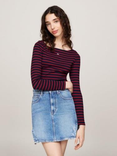 TOMMY JEANS Shirt met lange mouwen TJW BRETON STRIPE LS