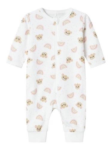 Name It Pyjama NBFNIGHTSUIT ZIP ORCHID PINK TEDDY NOOS