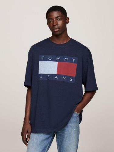 TOMMY JEANS T-shirt TJM RLX MELANGE FLAG TEE