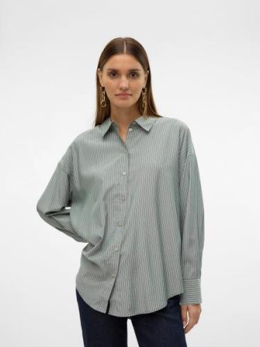 Vero Moda Blouse met lange mouwen VMNORA LS OVERSIZE SHIRT WVN GA NOOS