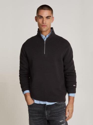 TOMMY JEANS Gebreide trui TJM REG HALF ZIP SWEATER