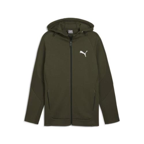 PUMA Hoodie EVOSTRIPE FULL-ZIP HOODIE DK