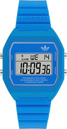 NU 20% KORTING: adidas Originals Digitale klok AOST235592I Polshorloge...