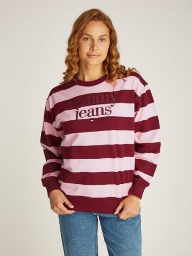 TOMMY JEANS Sweatshirt TJW RLX STRIPE ESS LOGO 1 CREW