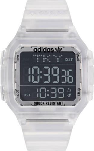 NU 20% KORTING: adidas Originals Digitale klok DIGITAL ONE GMT, AOST22...