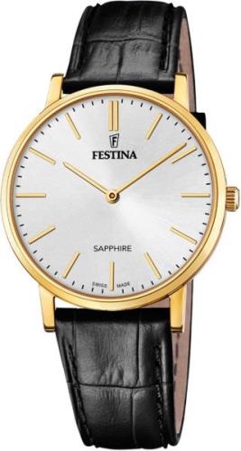 Festina Kwartshorloge Festina Swiss Made, F20016/1 Polshorloge, herenh...