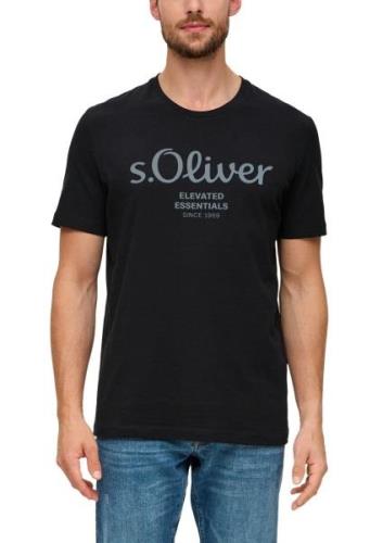 NU 20% KORTING: s.Oliver T-shirt van ademende katoen