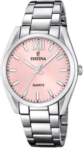 Festina Kwartshorloge Boyfriend, F20622/2 Horloge, dameshorloge, stale...