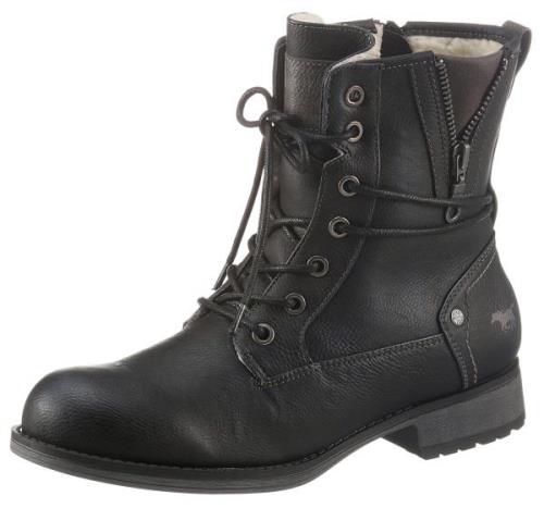 NU 20% KORTING: Mustang Shoes Winterlaarzen blokhak, winterlaarsjes, v...