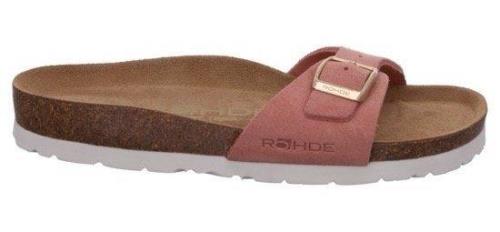 Rohde Slippers wedge heel, summer shoe, slippers with pre-shaped footb...