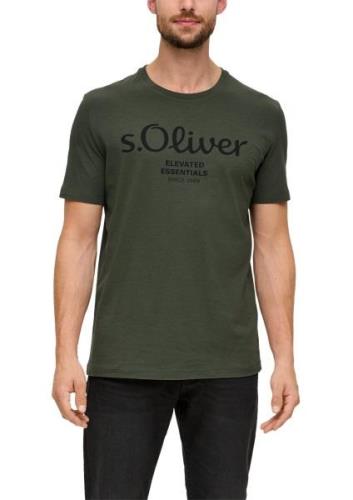 s.Oliver T-shirt van ademende katoen