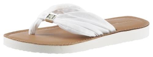 Tommy Hilfiger Teenslippers TH ELEVATED BEACH SANDAL zomerschoen, slip...