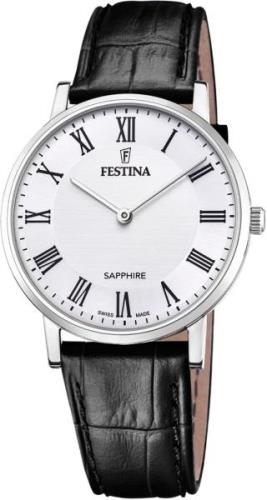 NU 20% KORTING: Festina Kwartshorloge Festina Swiss Made, F20012/2 Pol...