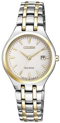 Citizen Solarhorloge EW2484-82B Polshorloge, dameshorloge, roestvrijst...